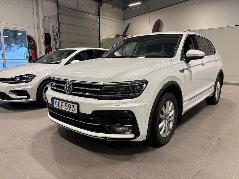 Begagnad VW Tiguan Allspace GT 190 HK (139 kW) 2020 Vit SUV