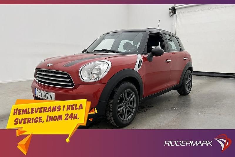 Röd Begagnad 2012 Mini Countryman Chili SUV | 99 800 kr - Bild 1/3