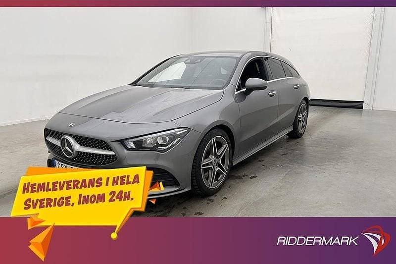 Begagnad Mercedes CLA200 Shooting Brake 164 HK (120 kW) 2020 Grå Kombi