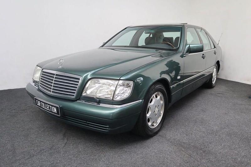Begagnad Mercedes S600 394 HK (289 kW) 1994 Mörkgrön Sedan