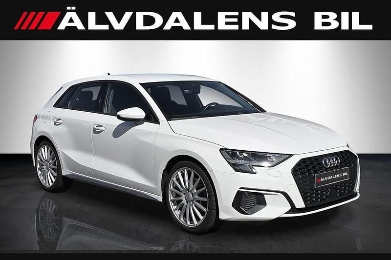 Begagnad Audi A3 Proline 150 HK (110 kW) 2021 Vit Sedan