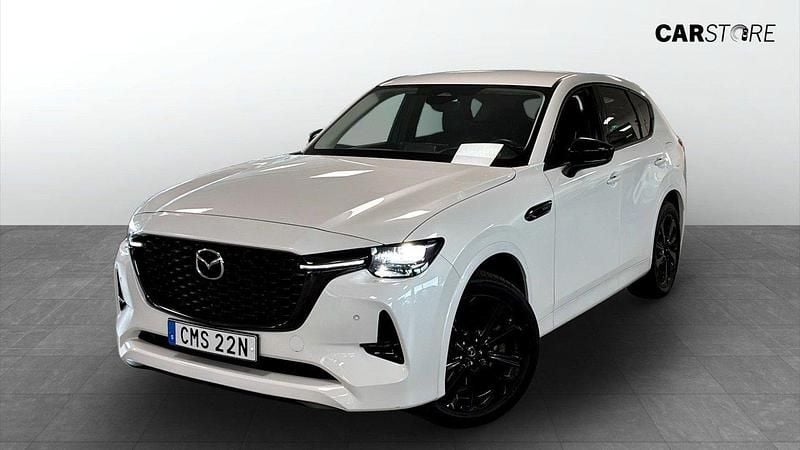 Vit (white) Begagnad 2022 Mazda CX-60 Homura-Line SUV | 349 900 kr (Superpris) - Bild 1/4