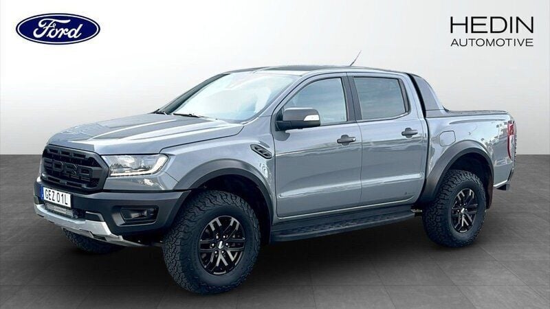 Grå (grey) Begagnad 2019 Ford Ranger Raptor Pickup | 369 900 kr (Bra pris) - Bild 1/4