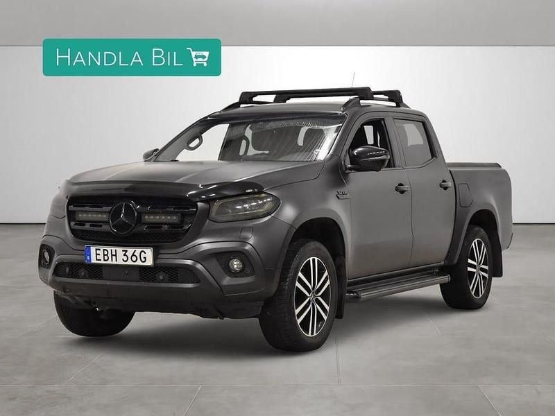 Svart Begagnad 2019 Mercedes X350 Pickup | 439 900 kr (Marknadspris) - Bild 1/4