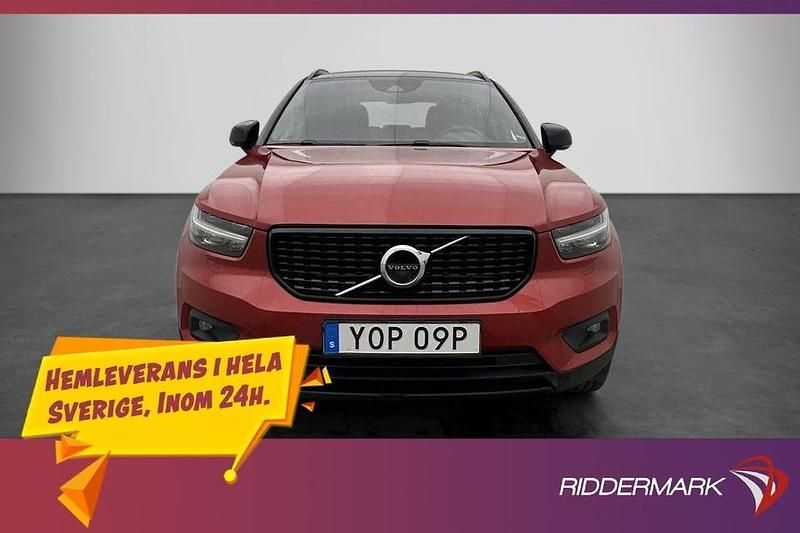 Begagnad Volvo XC40 R-Design 262 HK (192 kW) 2022 Röd SUV
