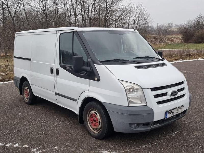 Vit Begagnad 2011 Ford Transit T260 Minibuss | 24 999 kr (Marknadspris) - Bild 1/4