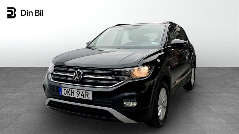 Svart (black) Begagnad 2020 VW T-Cross Life SUV | 179 900 kr (Marknadspris) - Bild 1/4
