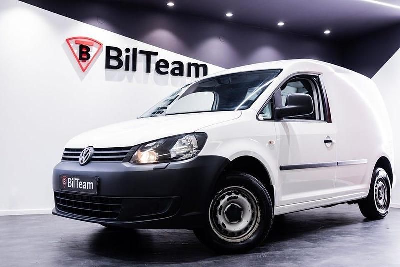 Begagnad VW Caddy 109 HK (80 kW) 2015 Vit Minibuss