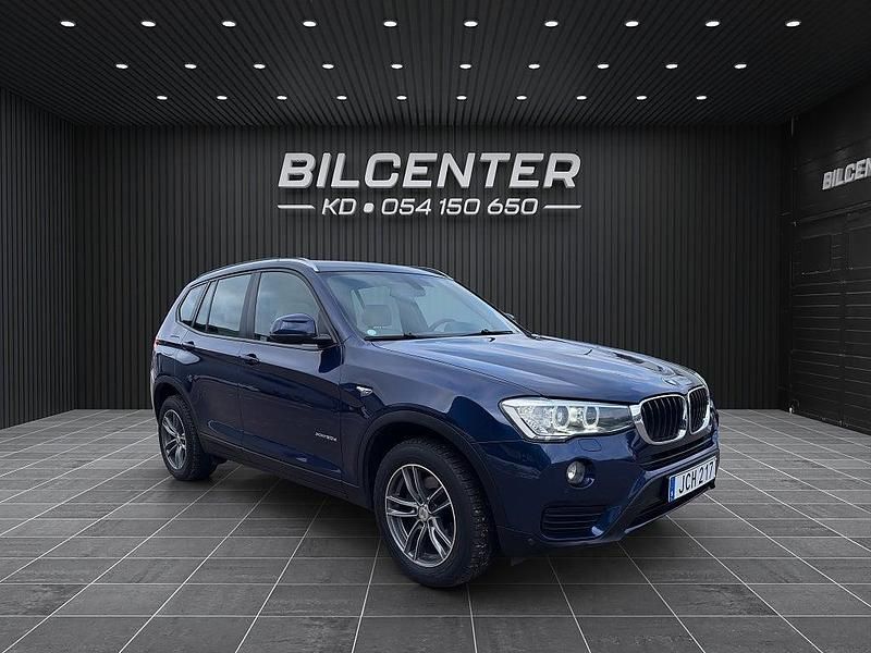 Begagnad BMW X3 190 HK (139 kW) 2015 Blå SUV