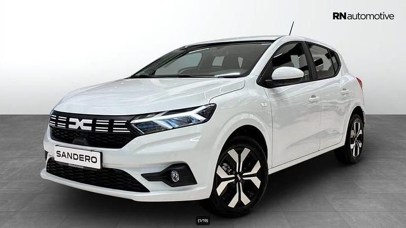 Vit Begagnad 2025 Dacia Sandero Expression Halvkombi | 173 800 kr (Bra pris) - Bild 1/4