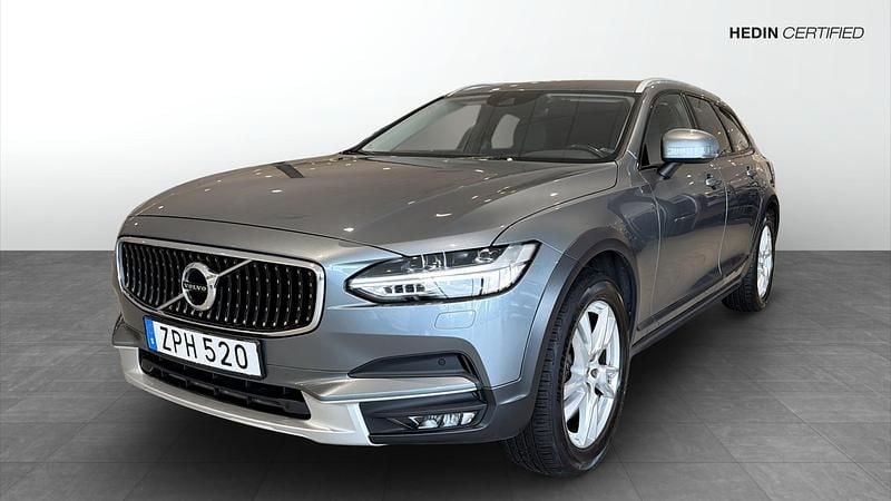 Grå (grey) Begagnad 2018 Volvo V90 CC Kombi | 229 900 kr (Marknadspris) - Bild 1/4