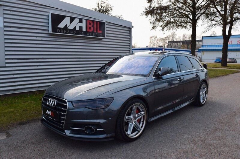 Grå Begagnad 2017 Audi A6 Competition Kombi | 319 900 kr - Bild 1/4