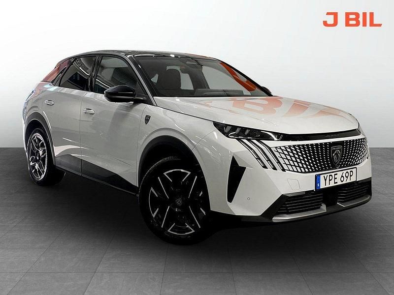 Vit Begagnad 2025 Peugeot 3008 GT SUV | 379 900 kr - Bild 1/4