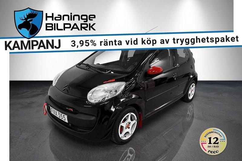 Svart Begagnad 2007 Citroën C1 Halvkombi | 19 995 kr (Marknadspris) - Bild 1/2