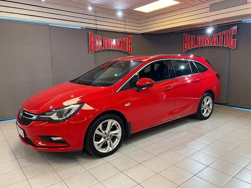 Röd Begagnad 2016 Opel Astra Dynamic Kombi | 129 900 kr (Marknadspris) - Bild 1/4