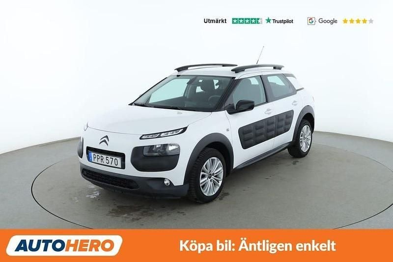 Vit Begagnad 2016 Citroën C4 Cactus Halvkombi | 76 000 kr (Bra pris) - Bild 1/4