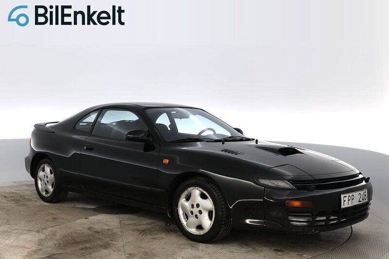 Svart Begagnad 1991 Toyota Celica GT Halvkombi | 79 900 kr - Bild 1/4