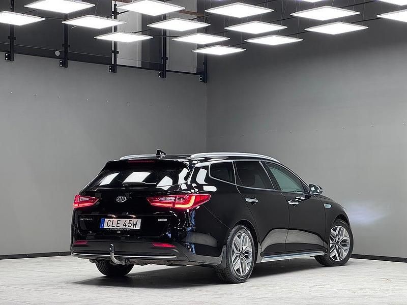 Begagnad Kia Optima Advance 154 HK (113 kW) 2019 Svart Kombi