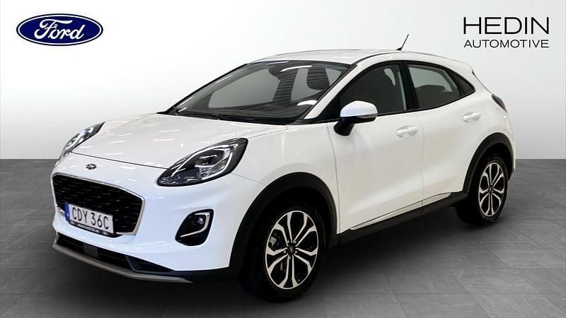 Vit (white) Begagnad 2022 Ford Puma SUV | 219 900 kr (Bra pris) - Bild 1/4