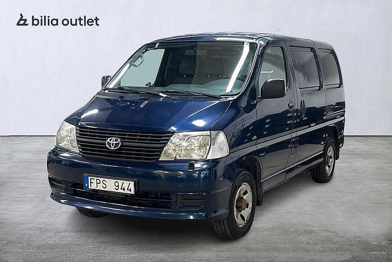 Begagnad Toyota HiAce City 117 HK (86 kW) 2007 Blå Van