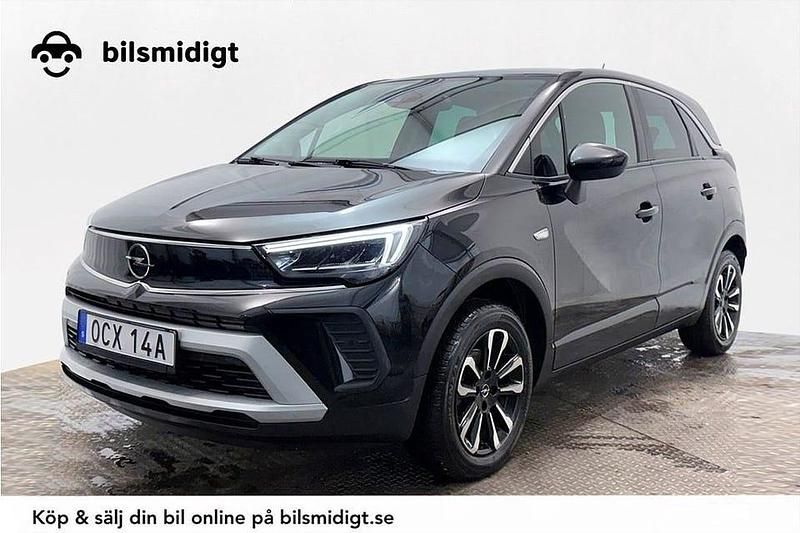 Svart Begagnad 2021 Opel Crossland X Elegance SUV | 154 900 kr (Marknadspris) - Bild 1/3