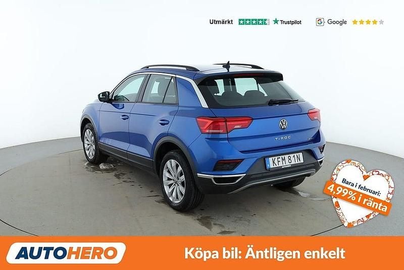 Begagnad VW T-Roc Style 151 HK (111 kW) 2020 Blå SUV