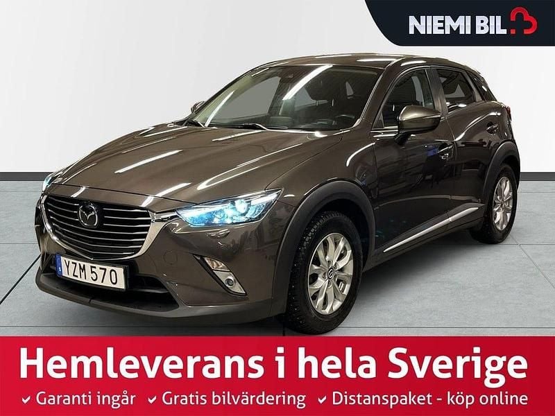 Brun Begagnad 2017 Mazda CX-3 SUV | 184 900 kr (Lite dyr) - Bild 1/3