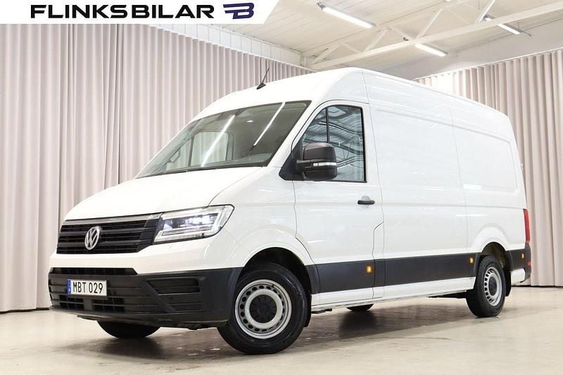 Vit Begagnad 2020 VW Crafter Van | 399 900 kr (Marknadspris) - Bild 1/4