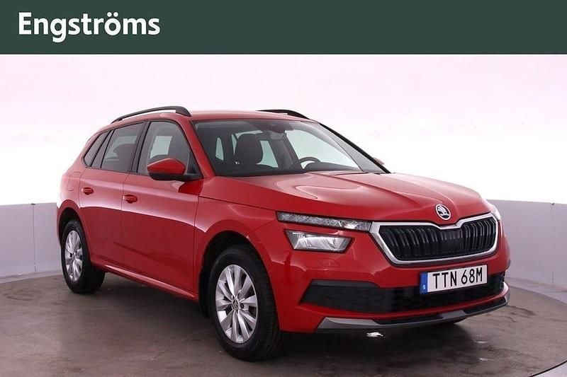 Röd Begagnad 2019 Skoda Kamiq SUV | 169 000 kr (Marknadspris) - Bild 1/4