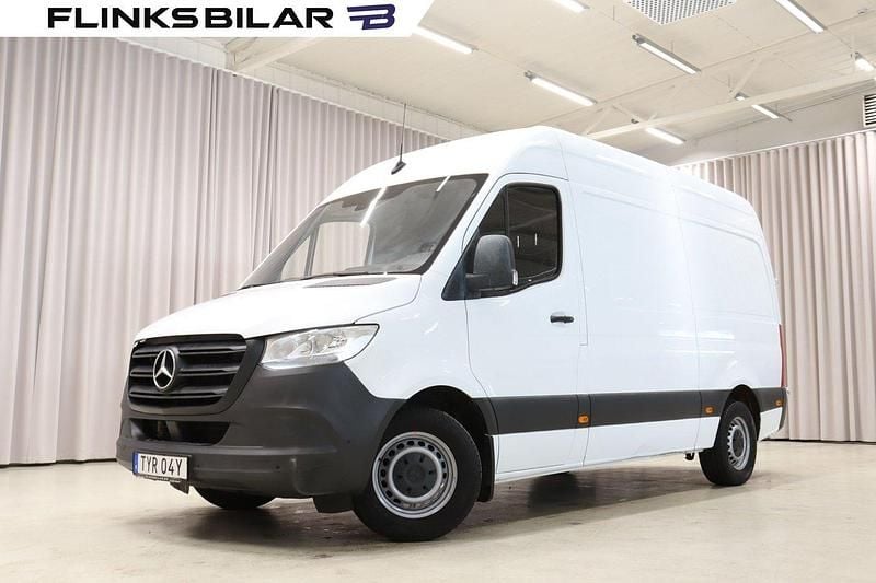 Vit Begagnad 2021 Mercedes Sprinter Van | 299 900 kr (Superpris) - Bild 1/4