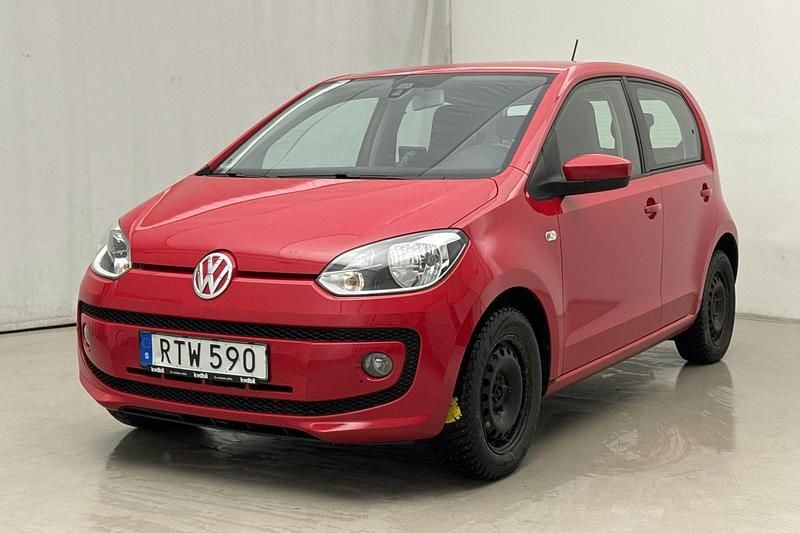 Röd Begagnad 2015 VW up! high up! Halvkombi | 59 800 kr (Superpris) - Bild 1/4