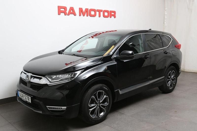 Svart (crystal black (svart)) Begagnad 2022 Honda CR-V Elegance SUV | 324 800 kr (Marknadspris) - Bild 1/3