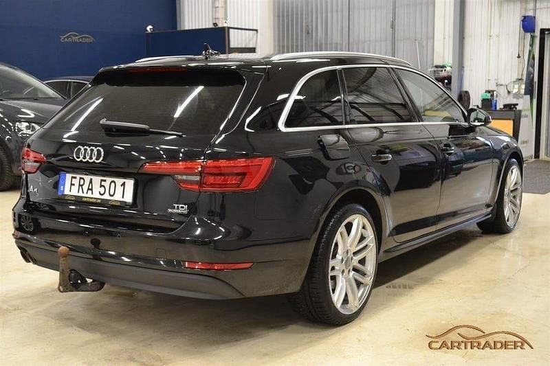 Begagnad Audi A4 190 HK (139 kW) 2016 Svart Kombi