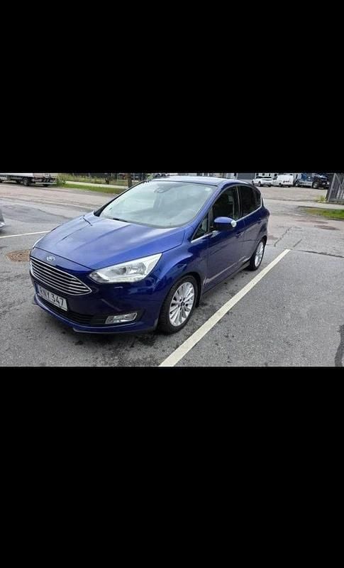 Blå Begagnad 2015 Ford C-MAX Titanium Minibuss | 65 000 kr (Bra pris) - Bild 1/4
