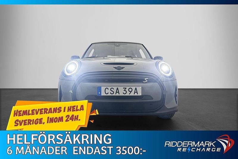 Grå Begagnad 2023 Mini Cooper SE Halvkombi | 198 900 kr - Bild 1/3