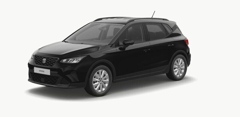 Svart (midnight black metallic) Begagnad 2024 Seat Arona SUV | 249 500 kr (Dyr) - Bild 1/3