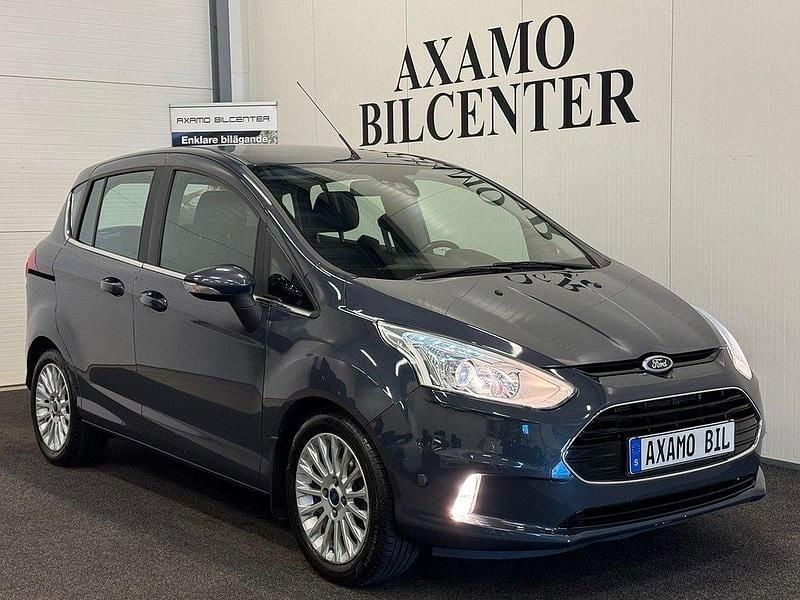 Grå Begagnad 2014 Ford B-MAX Minibuss | 79 900 kr - Bild 1/4