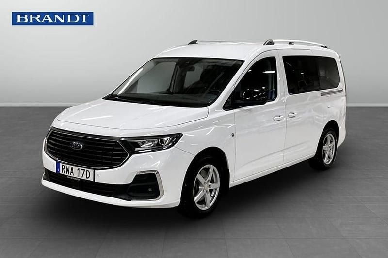 Vit Begagnad 2023 Ford Tourneo Van | 399 900 kr (Superpris) - Bild 1/4