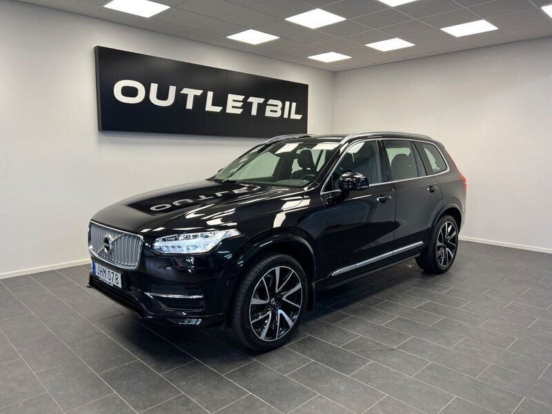 Svart Begagnad 2017 Volvo XC90 Inscription SUV | 369 000 kr (Marknadspris) - Bild 1/4