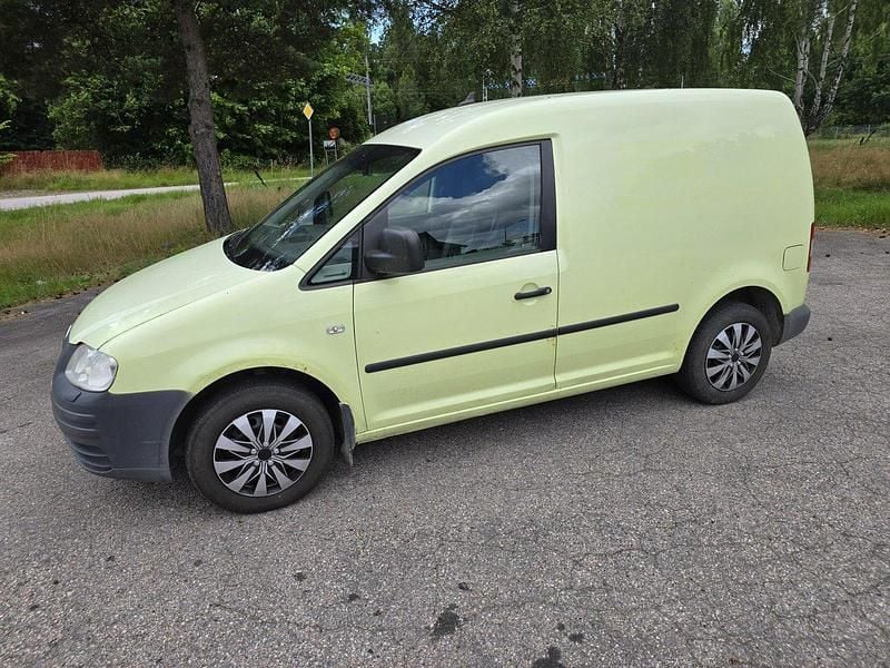 Grön Begagnad 2008 VW Caddy Minibuss | 25 000 kr (Bra pris) - Bild 1/4