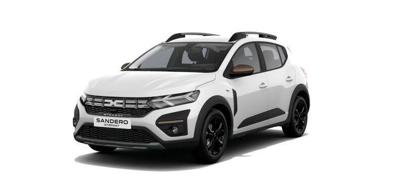 Vit vit Ny 2024 Dacia Sandero Extreme Halvkombi | 237 900 kr (Bra pris) - Bild 1/4