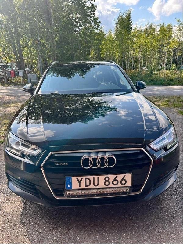 Svart Begagnad 2016 Audi A4 Proline Kombi | 160 000 kr (Marknadspris) - Bild 1/4