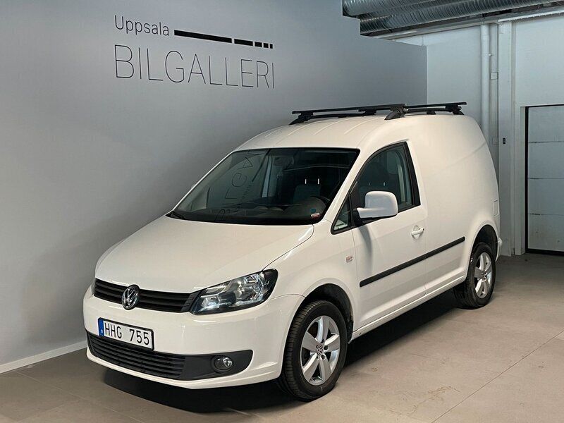 Vit Begagnad 2012 VW Caddy Minibuss | 89 900 kr (Marknadspris) - Bild 1/4