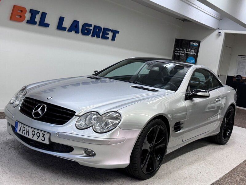 Silver Begagnad 2005 Mercedes SL350 Cab | 159 900 kr (Dyr) - Bild 1/4