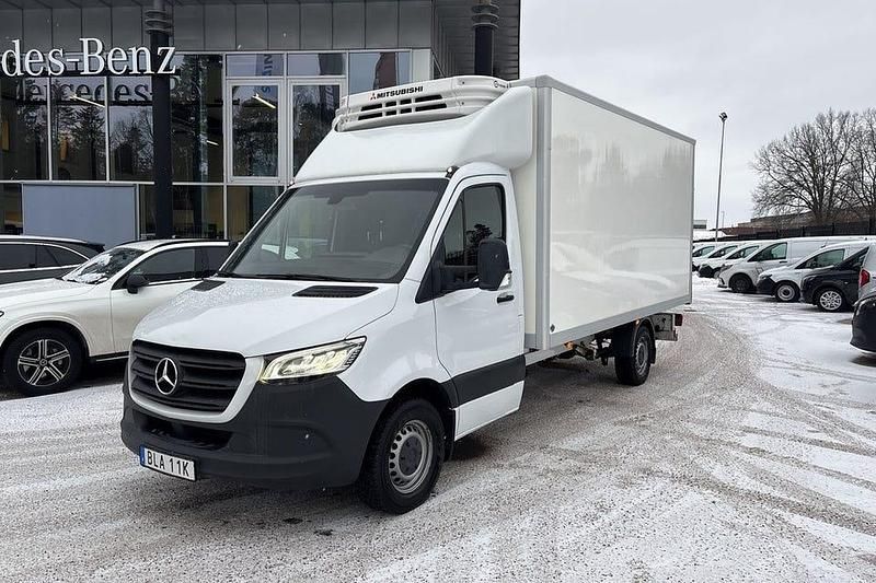 Vit Begagnad 2019 Mercedes Sprinter Van | 469 000 kr - Bild 1/4