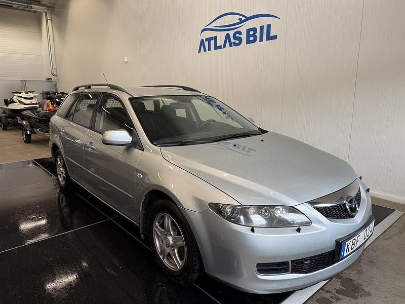 Grå Begagnad 2006 Mazda 6 Touring Kombi | 24 900 kr (Lite dyr) - Bild 1/4