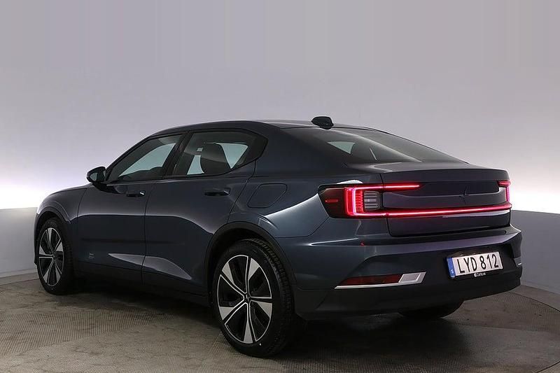 Begagnad Polestar 2 Long Range Single Motor 219 kW (299 HK) 2022 Blå Halvkombi