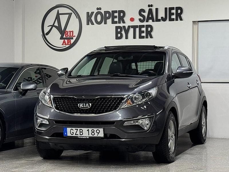 Grå Begagnad 2014 Kia Sportage SUV | 124 900 kr (Marknadspris) - Bild 1/4