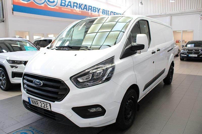 Vit Begagnad 2022 Ford Transit Custom Van | 169 900 kr - Bild 1/4