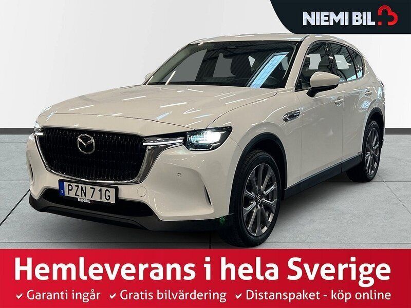 Vit Begagnad 2022 Mazda CX-60 Homura-Line SUV | 459 900 kr (Marknadspris) - Bild 1/3